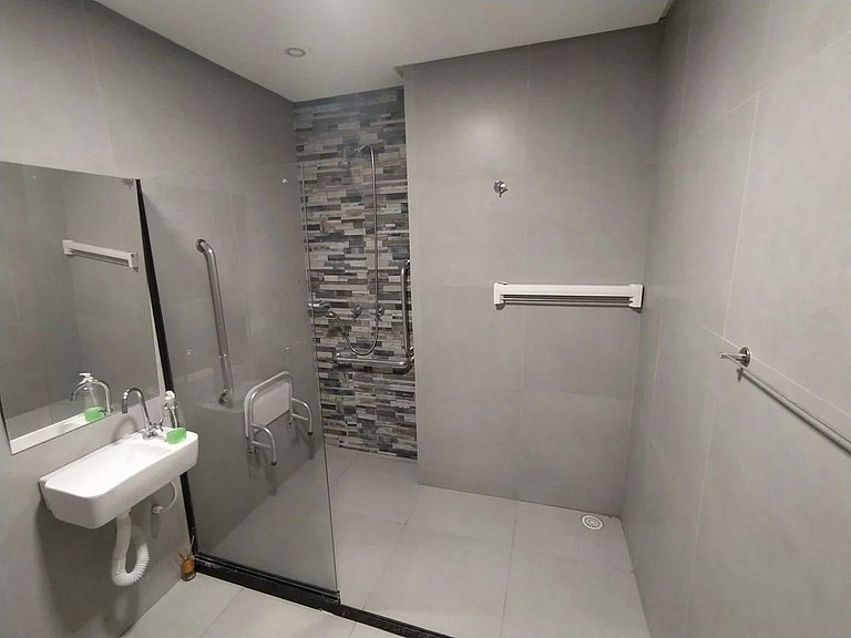 Flat no térreo com acessibilidade