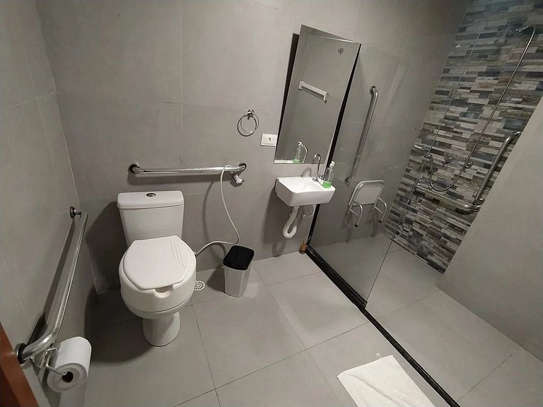 Flat no térreo com acessibilidade