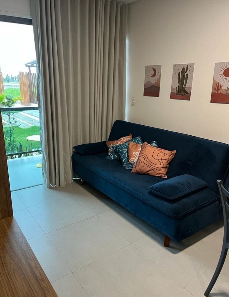 Flat no térreo com acessibilidade